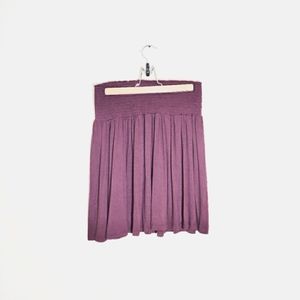 ⭐H&M | Women's Elastic Mini Skirt Mauve